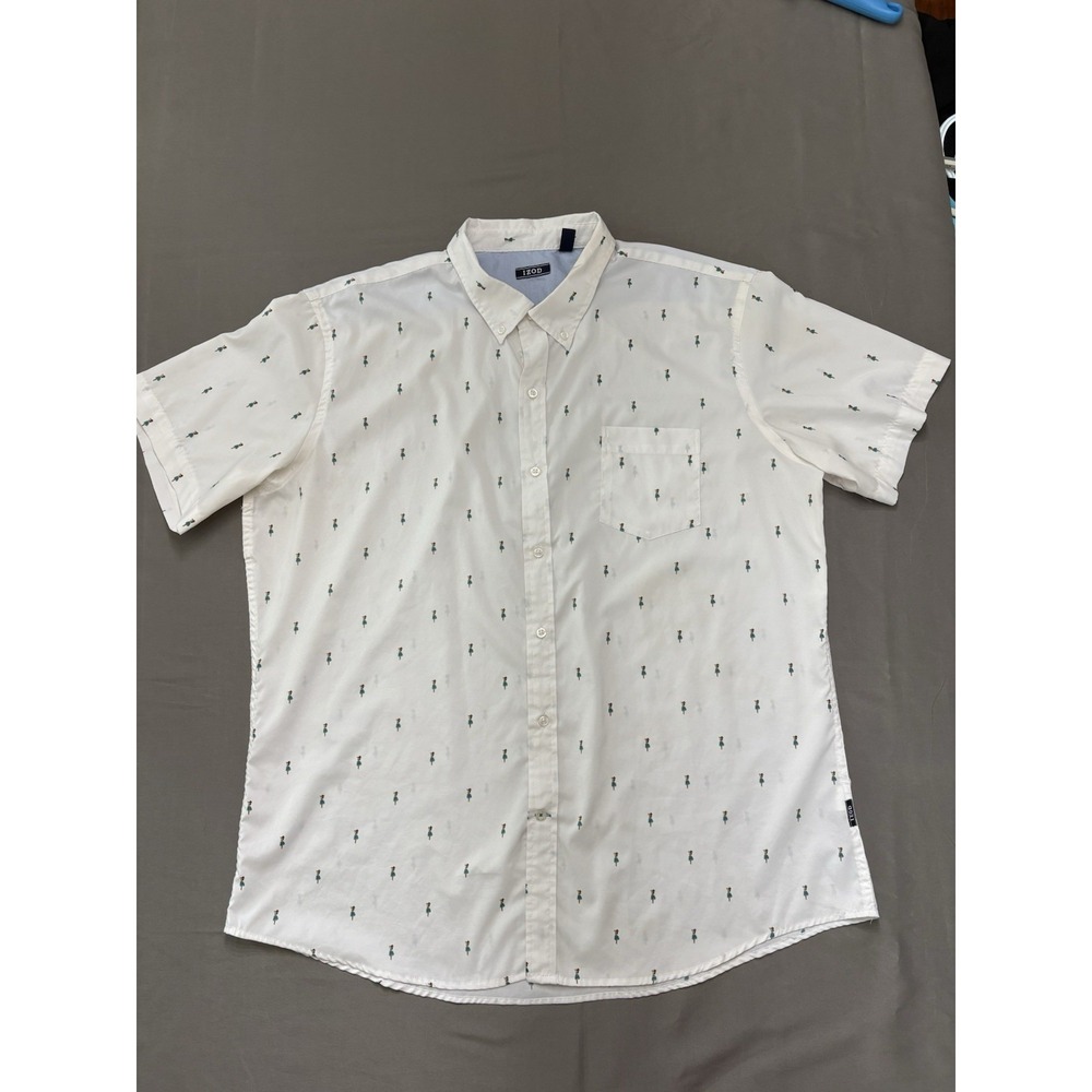 IZOD Men's Advantage Cool FX Regular-Fit Performance Hula Girl Patterned XXL